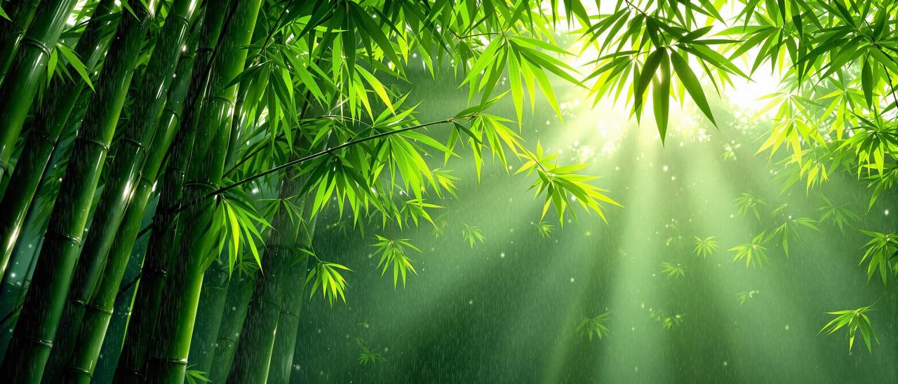 雨后的竹林：听见自然的声音