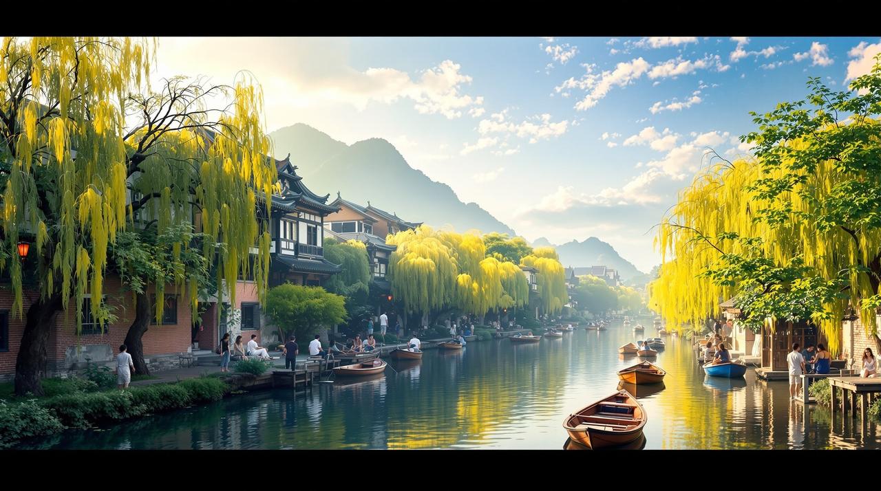 江南小城的慢时光